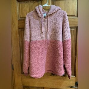 PINK Victoria's Secret Blush Sherpa Jacket